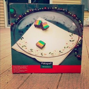 Pfaltzgraff - 12 inch Glass Round Platter